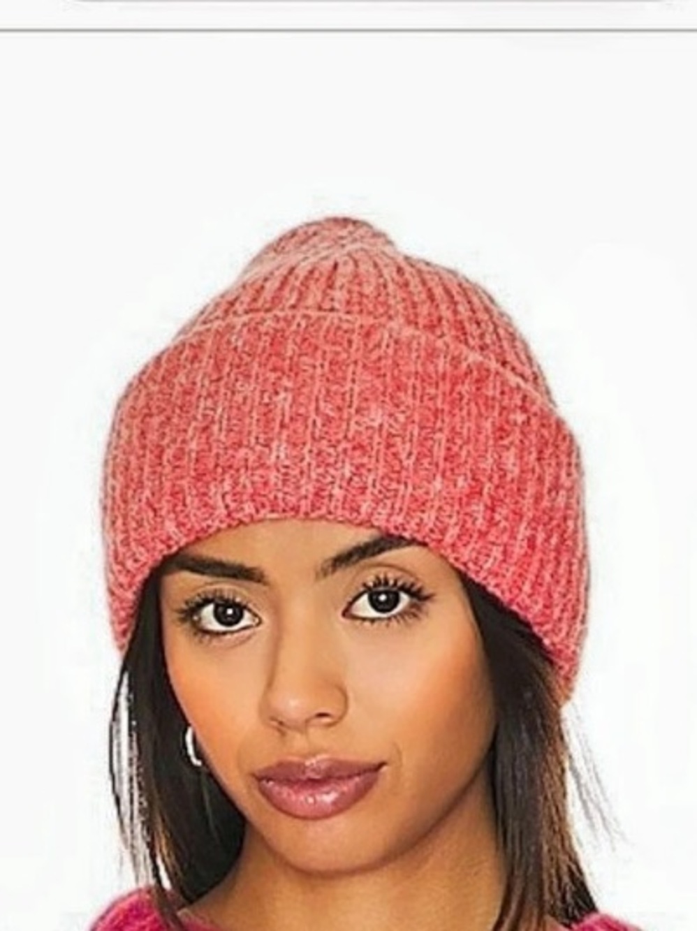 Free People Pink Beanie NWOT